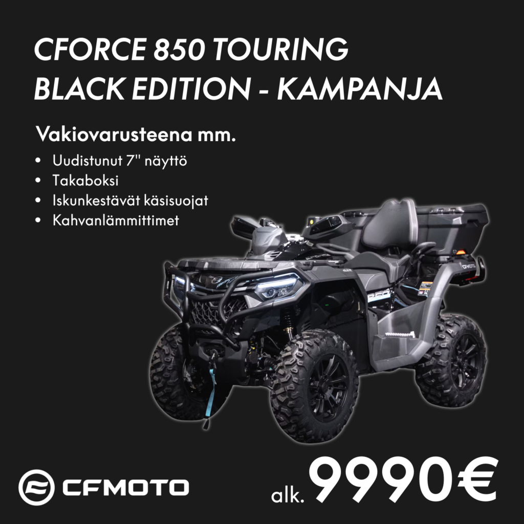 cforce 850 touring black edition kampanja